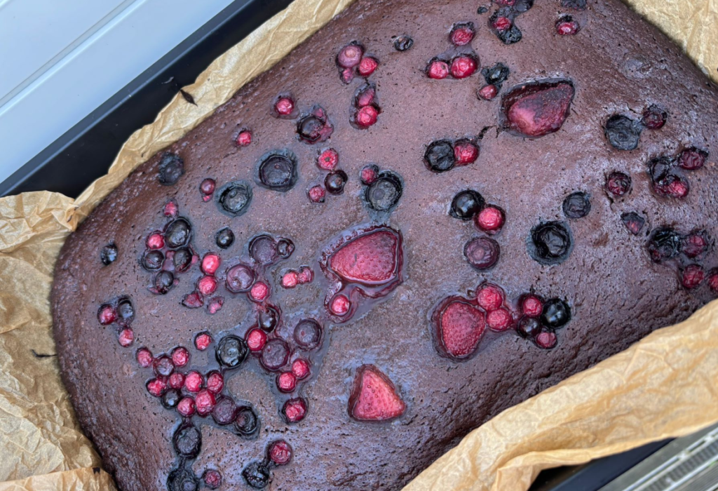 Der Brownie ist fertig