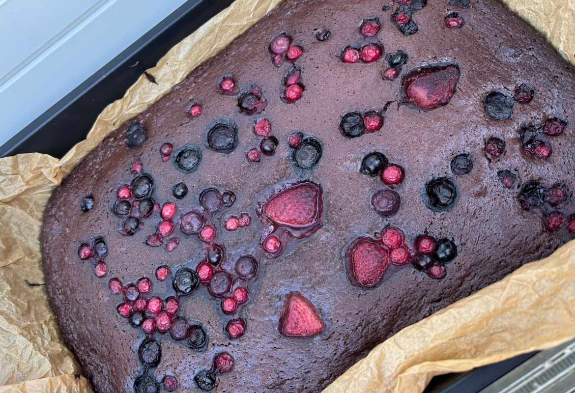 Der Brownie ist fertig
